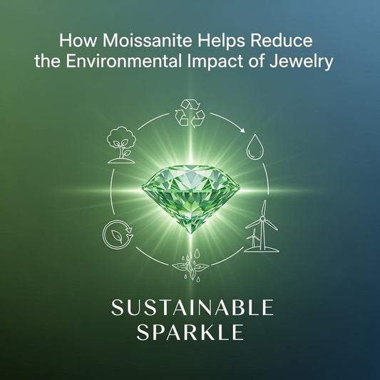 How Moissanite Helps Reduce the Environmental Impact of Jewelry
