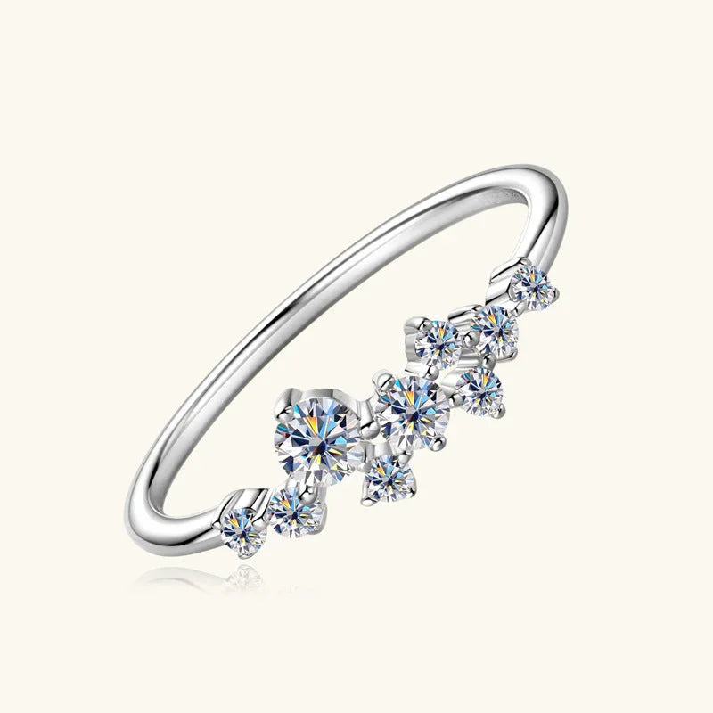 ASN Starry Moissanite Ring - ASN Moissa