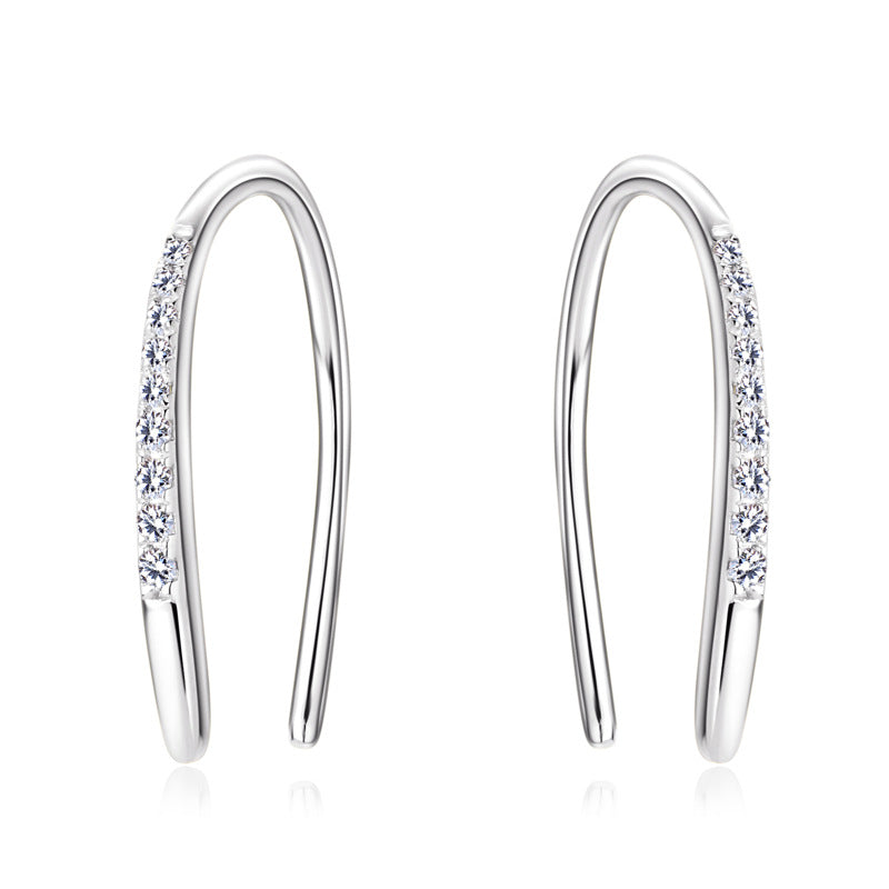 ASN N Shaped Row-Moissa Ear Hooks - ASN Moissa