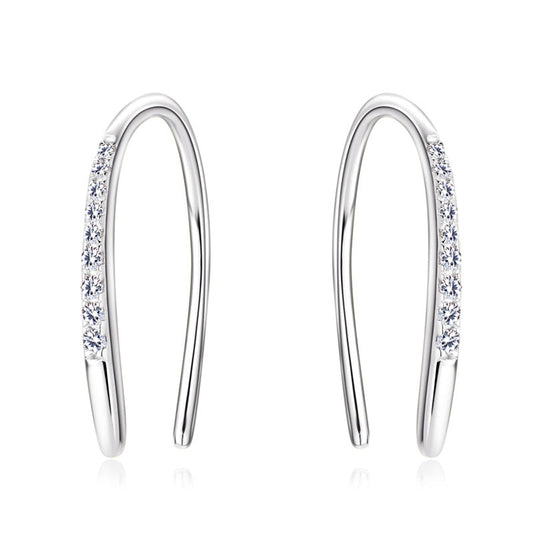 ASN N Shaped Row-Moissa Ear Hooks - ASN Moissa