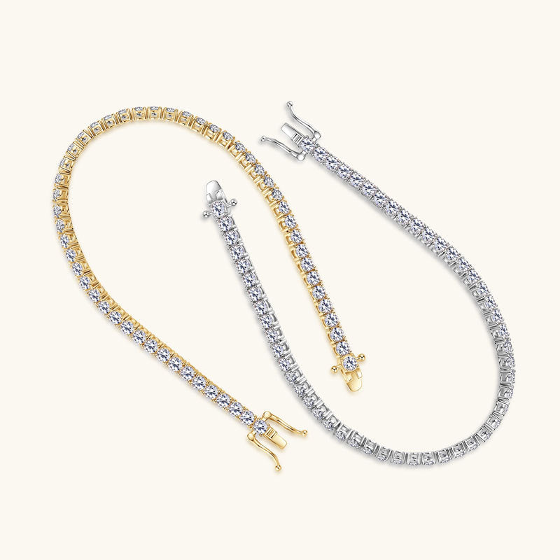 ASN Starlight Symphony Moissanite Tennis Bracelet - ASN Moissa