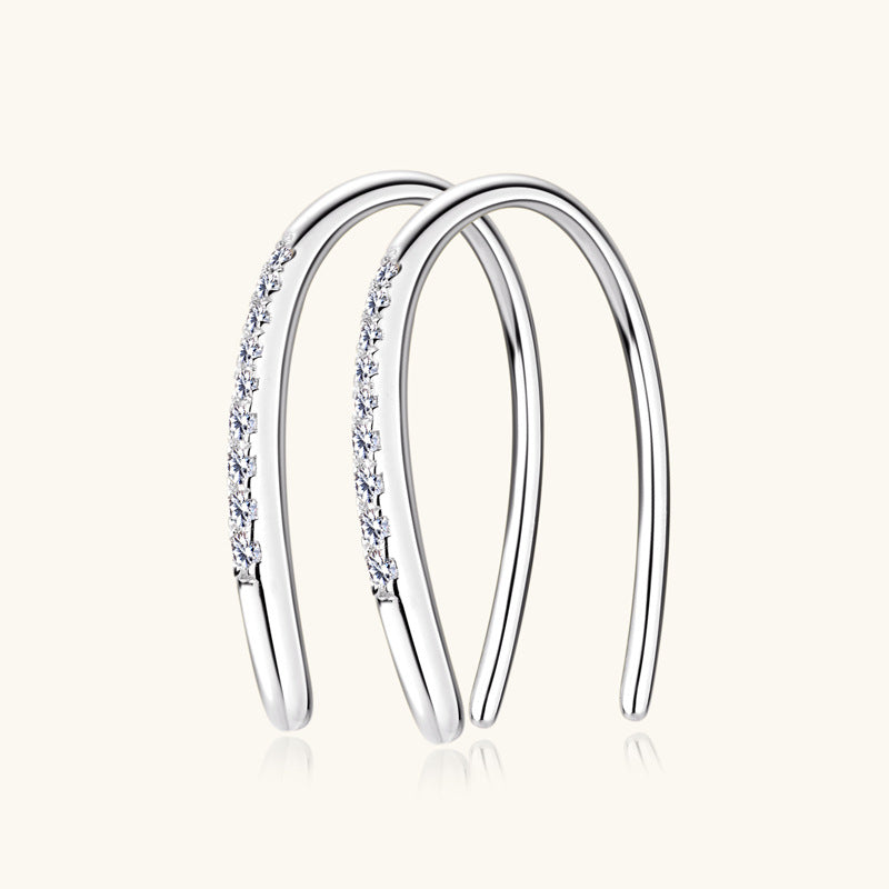 ASN N Shaped Row-Moissa Ear Hooks - ASN Moissa