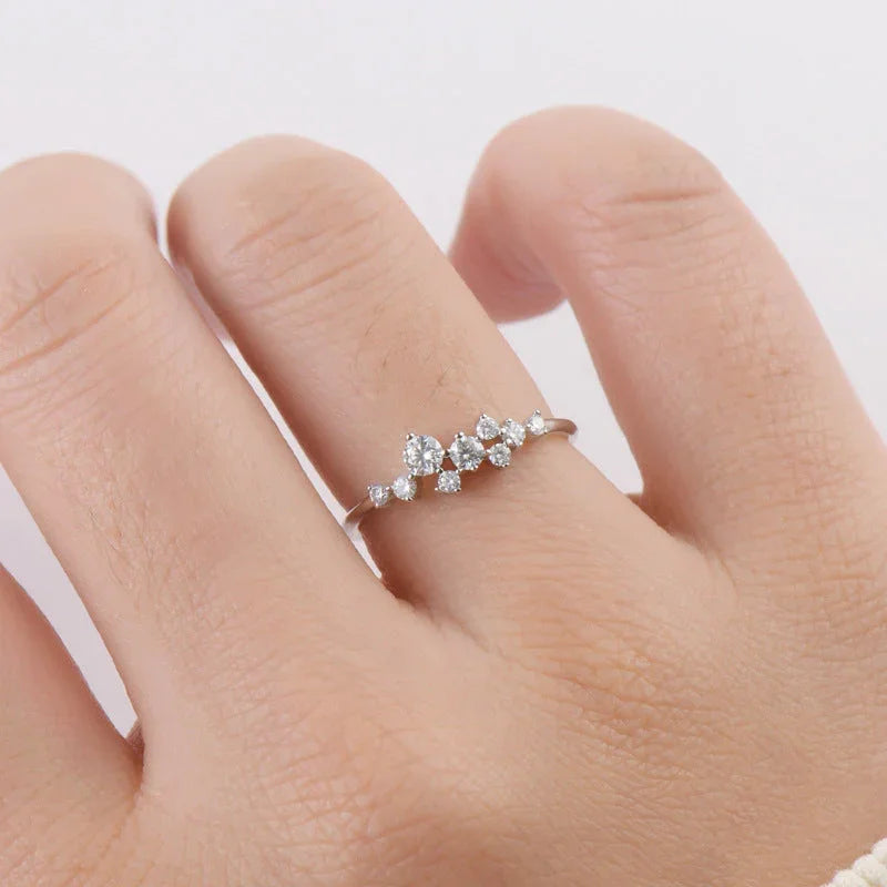 ASN Starry Moissanite Ring - ASN Moissa