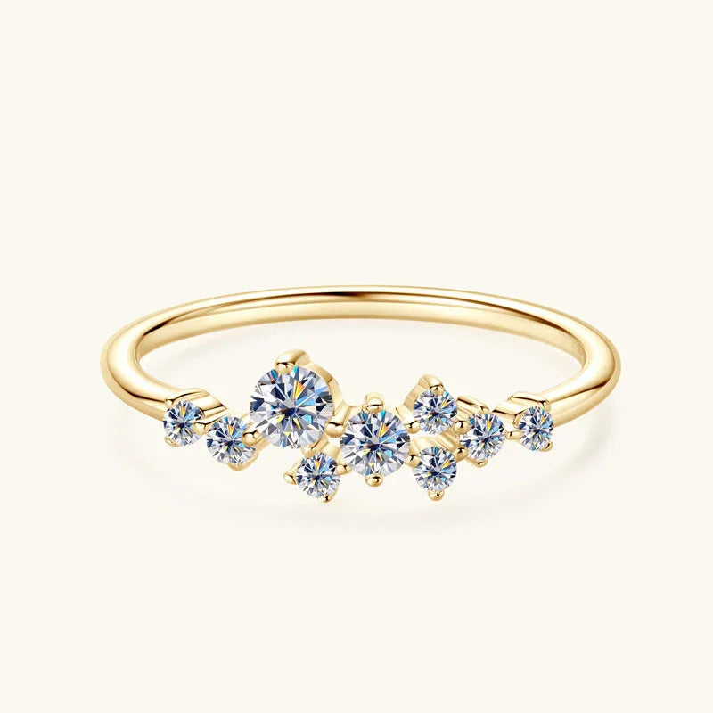 ASN Starry Moissanite Ring - ASN Moissa