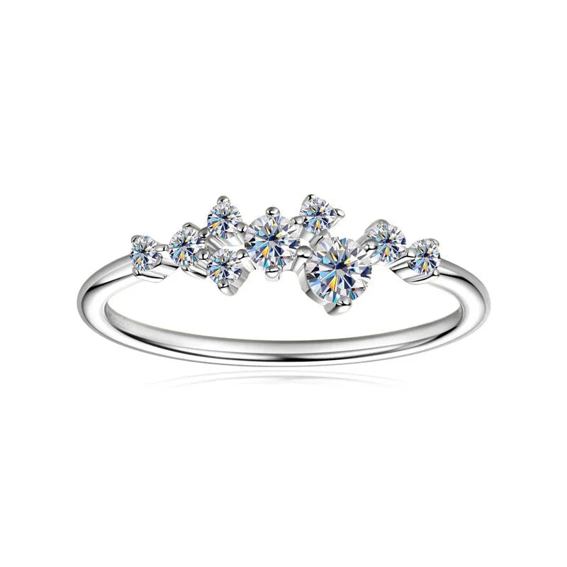 ASN Starry Moissanite Ring - ASN Moissa