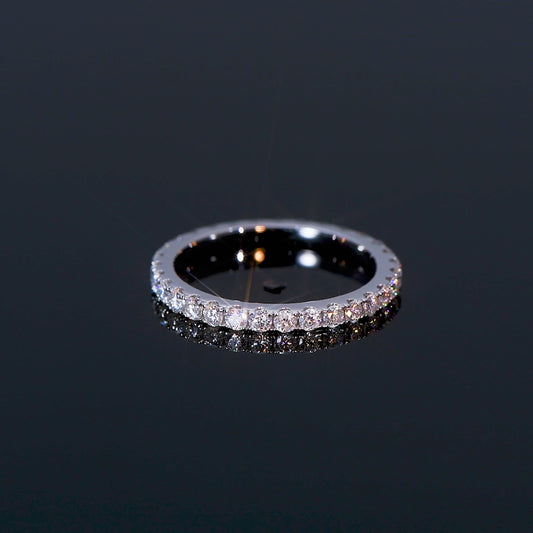 ASN Classic Moissanite Eternity Ring