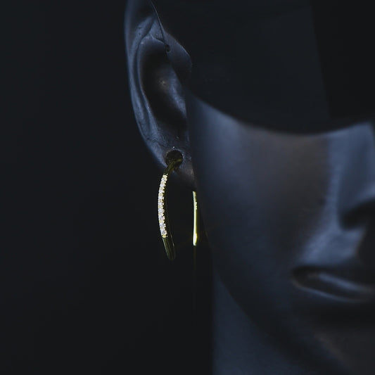 ASN N Shaped Row-Moissa Ear Hooks