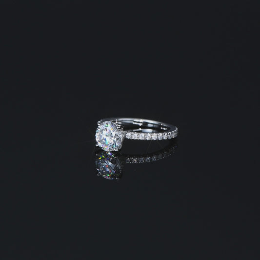 ASN 2-Carat Moissanite Perfection Ring