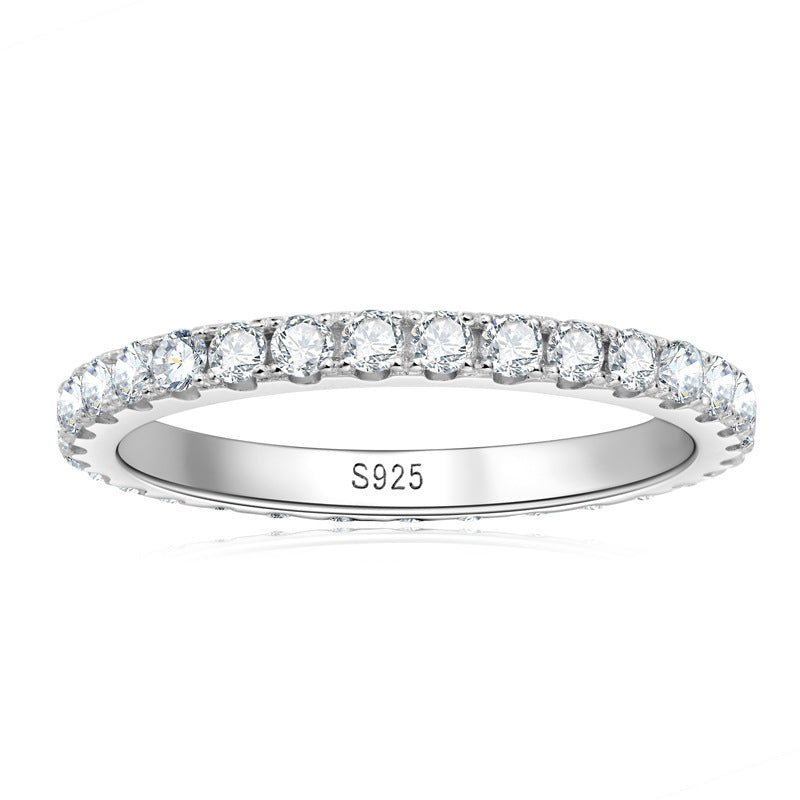 ASN Moissa ASN Classic Moissanite Eternity Ring