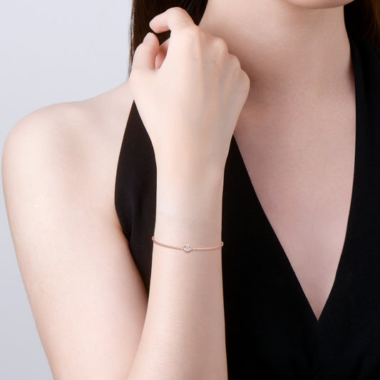 ASN Moissa ASN UFO-Inspired Moissanite Bracelet