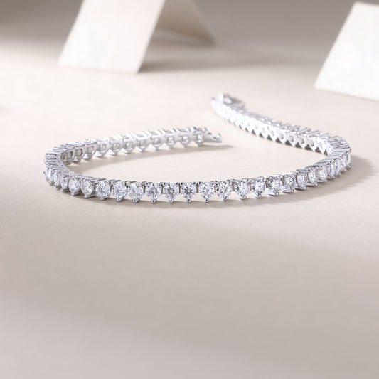 ASN Moissa ASN Infinite Brilliance Moissanite Tennis Bracelet 190mm