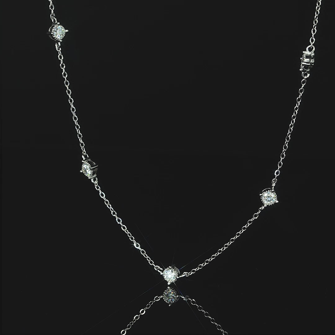 ASN Seven-Star Moissanite Necklace
