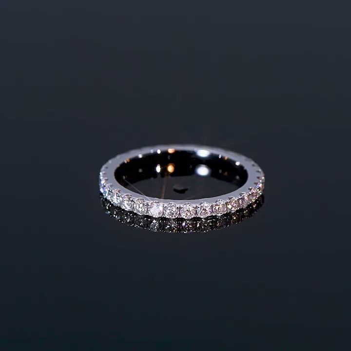 ASN Classic Moissanite Eternity Ring