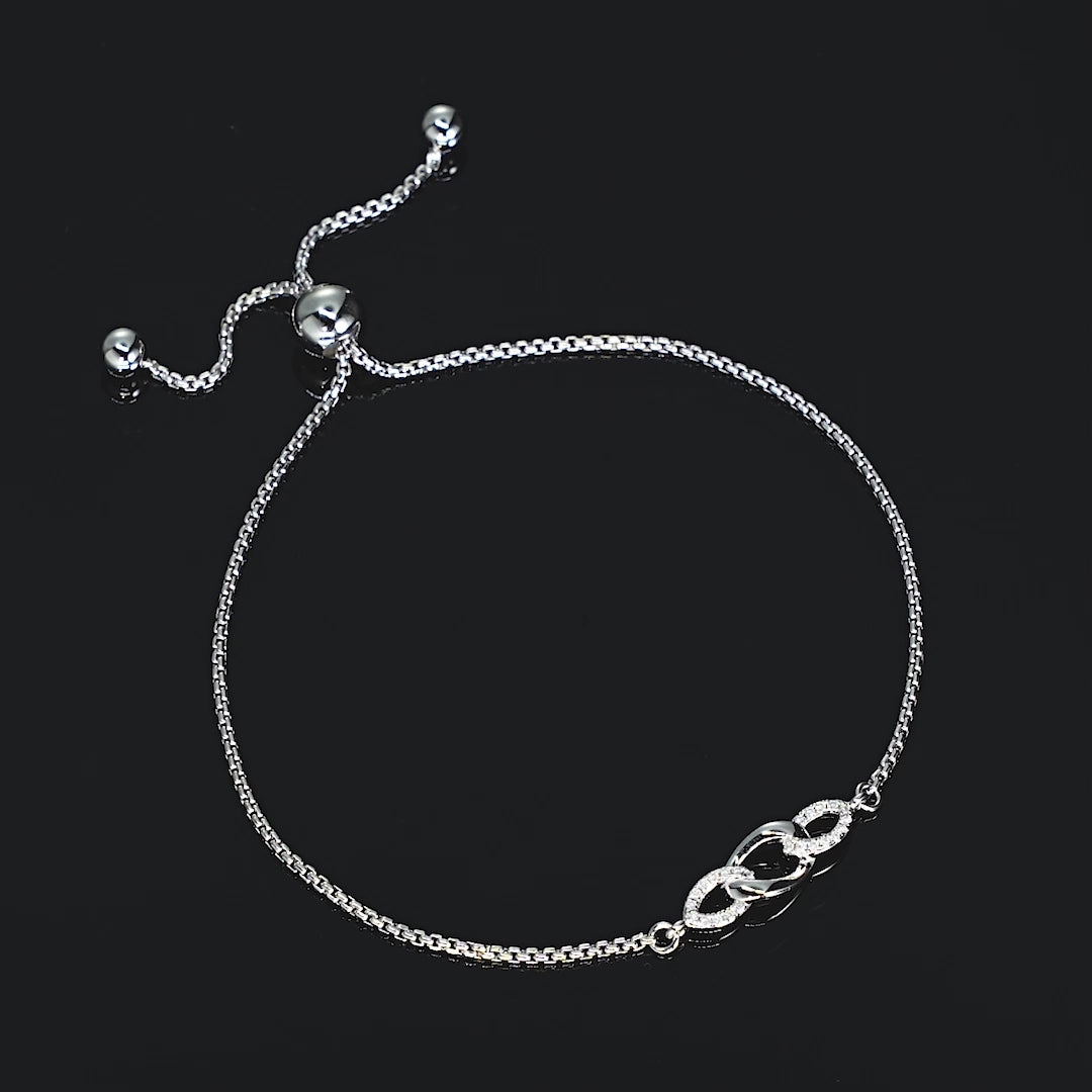 ASN Eternal Link Moissanite Bracelet