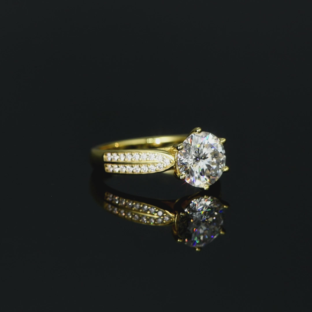 ASN Queen’s Promise Moissanite Ring