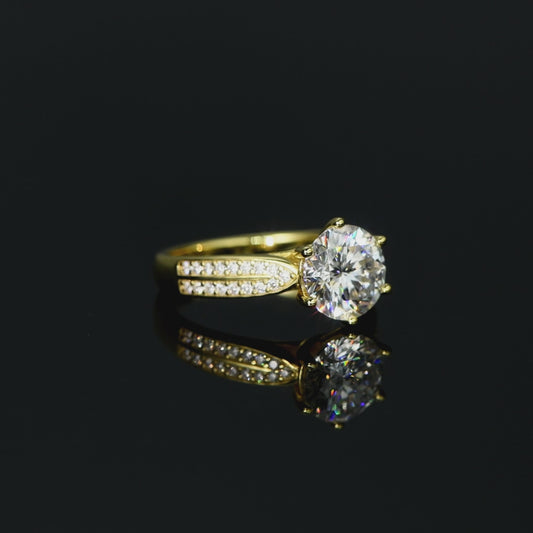 ASN Queen’s Promise Moissanite Ring