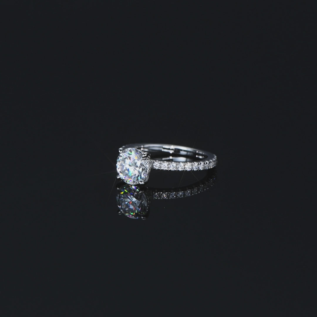 ASN 2-Carat Moissanite Perfection Ring